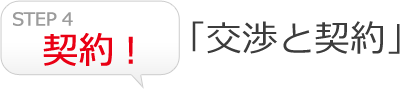 「交渉と契約」