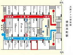船場センタービル４号館 　堺筋本町駅直結／18坪