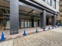 大阪市北区末広町　新築ビル1階　スケルトン　