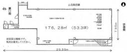 花園町駅前！1階路面店舗・53坪